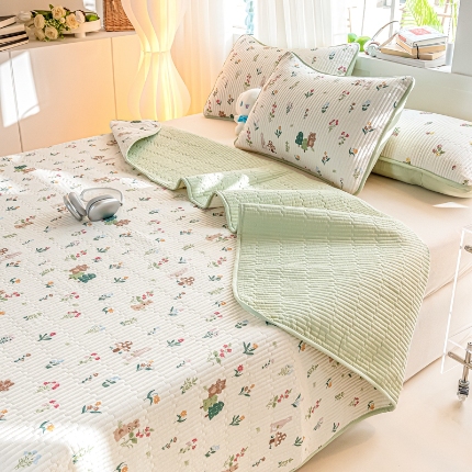 91家纺网 家纺一手货源 找家纺 （总）X猫先生 全棉床盖新增花型第二批（自然光）