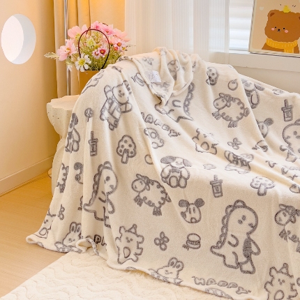 91家纺网 家纺一手货源 找家纺 坚果摄影   小清新毛毯样片