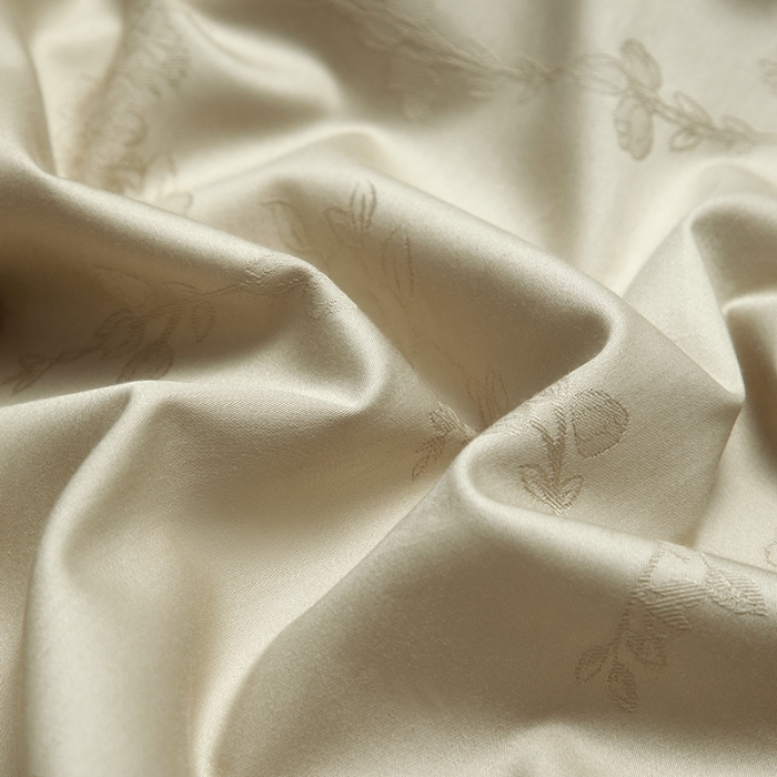 91家纺网 家纺一手货源 找家纺 【2024】100S100支全棉提花四件套长绒棉可定制直播爆款外贸 花朝