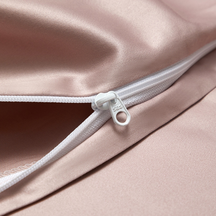 91家纺网 家纺一手货源 找家纺 【2024】140支140S全棉纯色四件套镂空款可选多件套可定制 豪庭豆沙