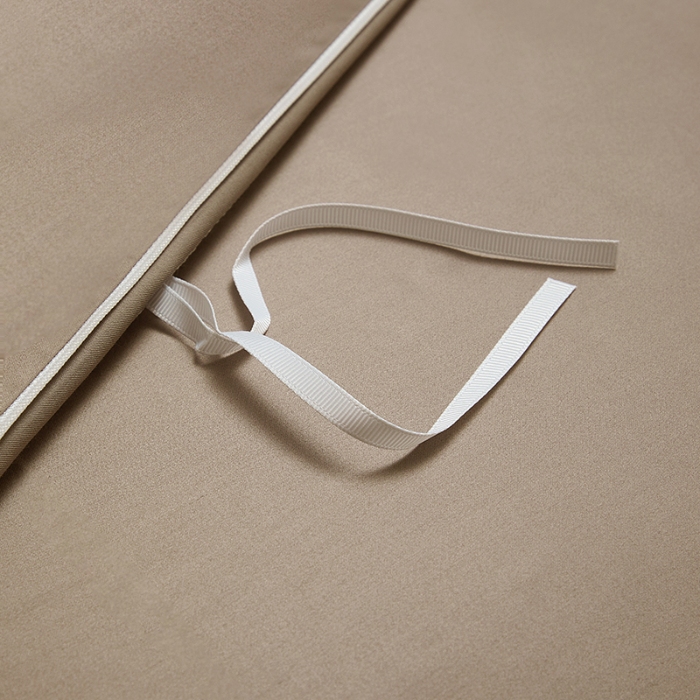 91家纺网 家纺一手货源 找家纺 【2024】140支140S全棉纯色四件套镂空款可选多件套可定制 豪庭摩卡