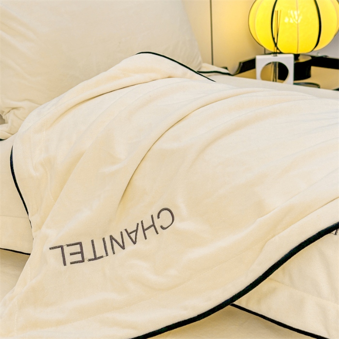 91家纺网 家纺一手货源 找家纺 （总）2024奥裕新款婴儿绒牛奶绒四件套赫曼系列