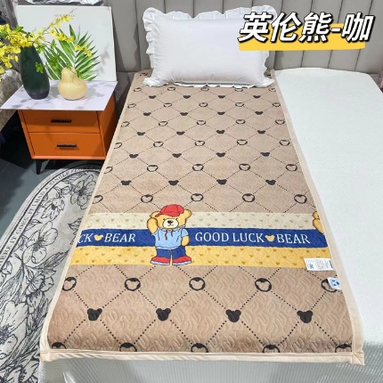 91家纺网 家纺一手货源 找家纺 加绒单人床盖90*200 牛奶绒学生床盖床垫宝宝绒单人床盖宿舍床单