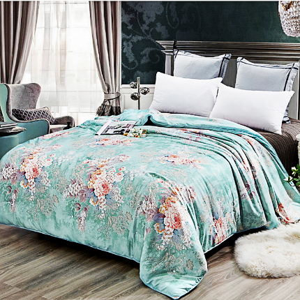 91家纺网 家纺一手货源 找家纺 （总）莉雅居 2024新款丝绸印花