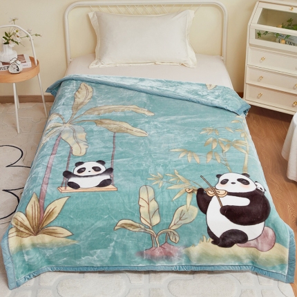 91家纺网 家纺一手货源 找家纺 （总）2024新款 爆款 毛毛毯毯子 保暖毛毯毯子 拉舍尔  双层学生云毛毯毯子