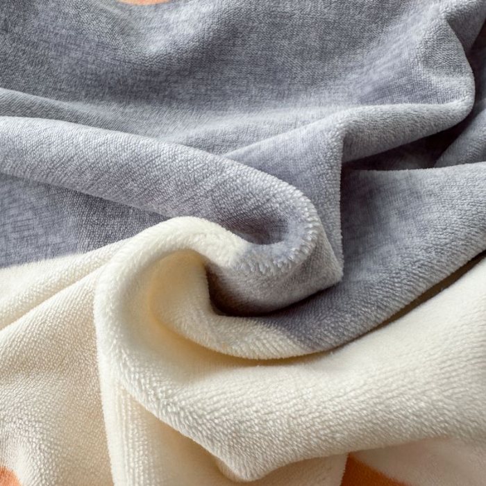 91家纺网 家纺一手货源 找家纺 尚品凤凰2025新款高克重印花牛奶绒四件套-工艺款 时光之梦