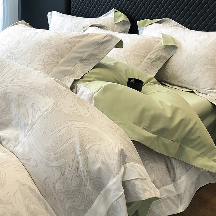 91家纺网 家纺一手货源 找家纺 秋冬加厚新款超柔超细旦长绒棉磨毛四件套100%纯棉全棉被套 抹茶绿-长绒棉磨毛