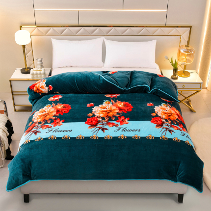 91家纺网 家纺一手货源 找家纺 （总）绒品荟家纺 2025新款加厚牛奶绒单被套金貂绒法莱绒冬季法兰绒高克重被罩