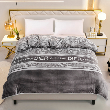 91家纺网 家纺一手货源 找家纺 （总）绒品荟家纺 2025新款加厚牛奶绒单被套金貂绒法莱绒冬季法兰绒高克重被罩