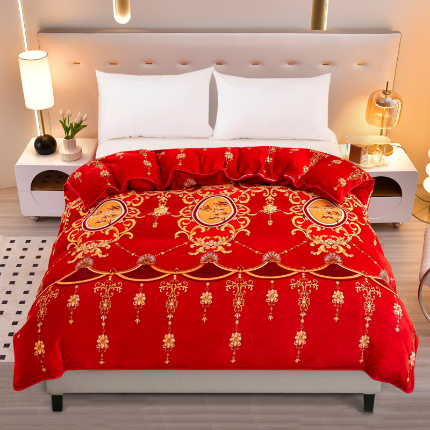 91家纺网 家纺一手货源 找家纺 （总）绒品荟家纺 2025新款加厚牛奶绒单被套金貂绒法莱绒冬季法兰绒高克重被罩