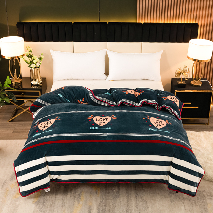 91家纺网 家纺一手货源 找家纺 （总）绒品荟家纺 2025新款加厚牛奶绒单被套金貂绒法莱绒冬季法兰绒高克重被罩