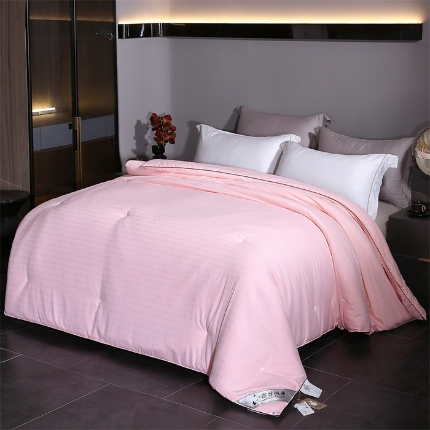 91家纺网 家纺一手货源 找家纺 （总）2025新款小提花被冬被春秋被子冬季被芯拉链款双胎被子母被