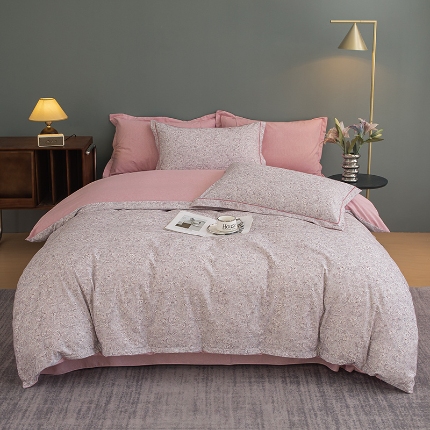 91家纺网 家纺一手货源 找家纺 （总）2024新款全棉加厚长绒棉数码印花四件套