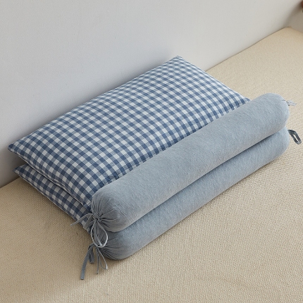 91家纺网 家纺一手货源 找家纺 （总）乐可 2024新款全棉荞麦组合牵引枕 枕头枕芯