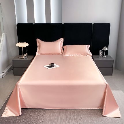 91家纺网 家纺一手货源 找家纺 （总）梦尚舒 2025新款水洗冰丝单床单