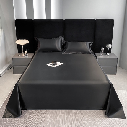 91家纺网 家纺一手货源 找家纺 （总）梦尚舒 2025新款水洗冰丝单床单