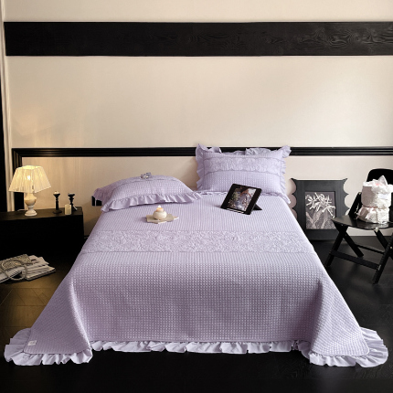 91家纺网 家纺一手货源 找家纺 （总）上喜 热卖双面全棉床盖系列三件套