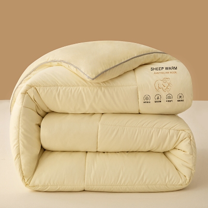 91家纺网 家纺一手货源 找家纺 （总）帕芬鸟家纺 2025新款A类澳洲羊毛被被子被芯