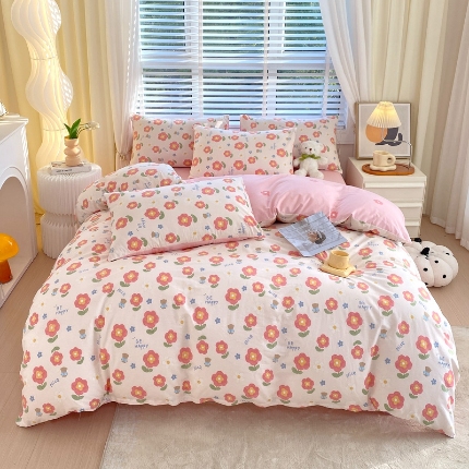 91家纺网 家纺一手货源 找家纺 （总）洺兰家居 2025新款13070全棉单被套