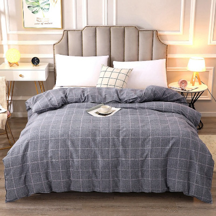 91家纺网 家纺一手货源 找家纺 （总）024新款典雅系·全棉活性磨毛被套 保暖加厚印花纯棉磨毛被套单品被套单被套被罩斜纹