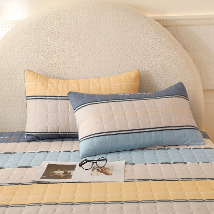 91家纺网 家纺一手货源 找家纺 （总）八十八家纺 2024新款全棉夹棉单品套件—枕套