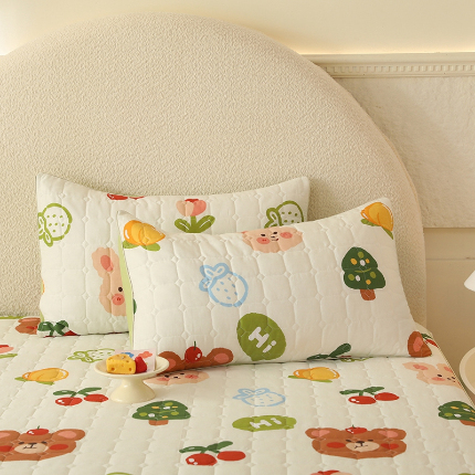 91家纺网 家纺一手货源 找家纺 （总）八十八家纺 2024新款全棉夹棉单品套件—枕套