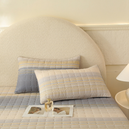 91家纺网 家纺一手货源 找家纺 （总）八十八家纺 2024新款全棉夹棉单品套件—枕套