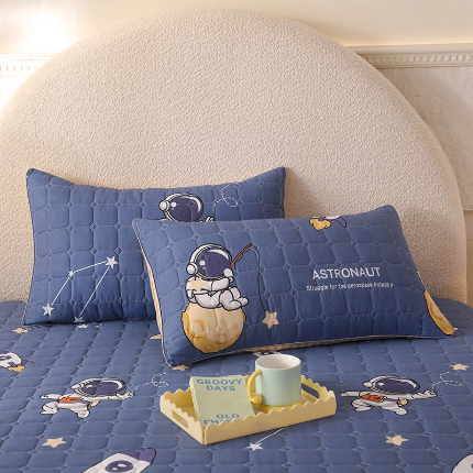 91家纺网 家纺一手货源 找家纺 （总）八十八家纺 2024新款全棉夹棉单品套件—枕套