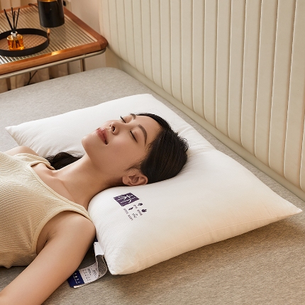 91家纺网 家纺一手货源 找家纺 （总）乐可 2024新款A类全棉朴原枕 枕头枕芯