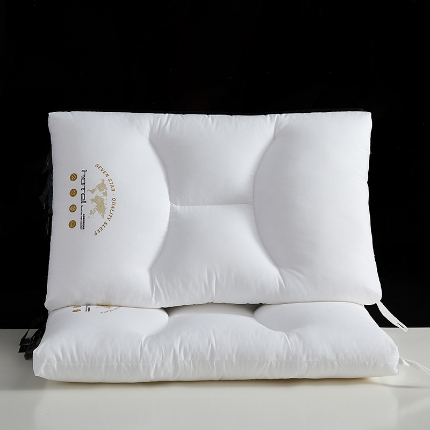 91家纺网 家纺一手货源 找家纺 （总）乐可 2024新款A类全棉七星酒店护颈枕 枕头枕芯