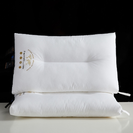 91家纺网 家纺一手货源 找家纺 （总）乐可 2024新款A类全棉七星酒店护颈枕 枕头枕芯