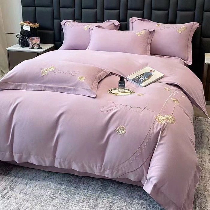 91家纺网 家纺一手货源 找家纺 2024秋冬超柔加厚全棉磨毛工艺款低价跑量四件套新品量大从优