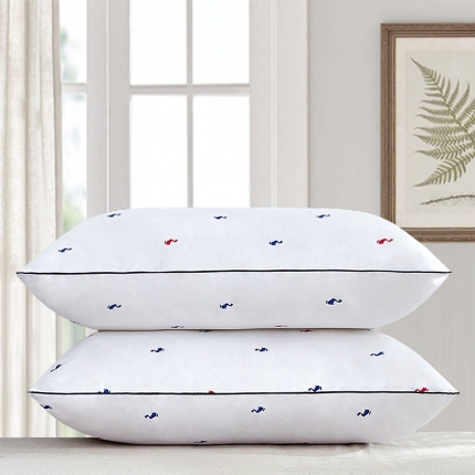 91家纺网 家纺一手货源 找家纺 兴丝露枕芯 印花舒适枕 枕头学生枕 磨毛枕芯 印花枕头 网销赠品 高弹舒适枕