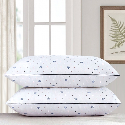 91家纺网 家纺一手货源 找家纺 （总）兴丝露枕芯 亲肤绗缝三线格枕芯 羽丝枕 舒适枕 中高枕 成人枕头 宿舍枕芯