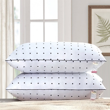 91家纺网 家纺一手货源 找家纺 （总）兴丝露枕芯 亲肤绗缝三线格枕芯 羽丝枕 舒适枕 中高枕 成人枕头 宿舍枕芯