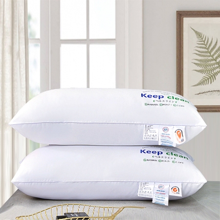 91家纺网 家纺一手货源 找家纺 兴丝露枕芯 磨毛烫画酒店枕 羽丝枕 成人枕头 单人枕