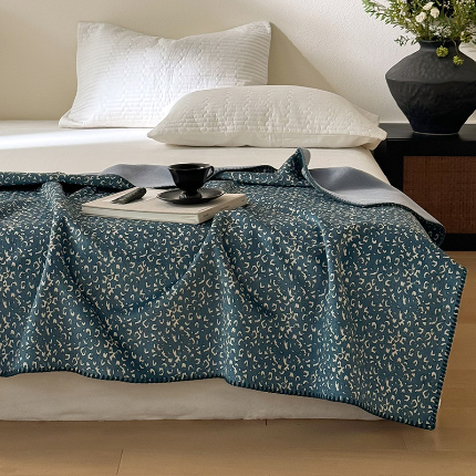 91家纺网 家纺一手货源 找家纺 FORTWO家纺 2024新款丝绒兔毛双面盖毯-午歇毯 午歇-兰