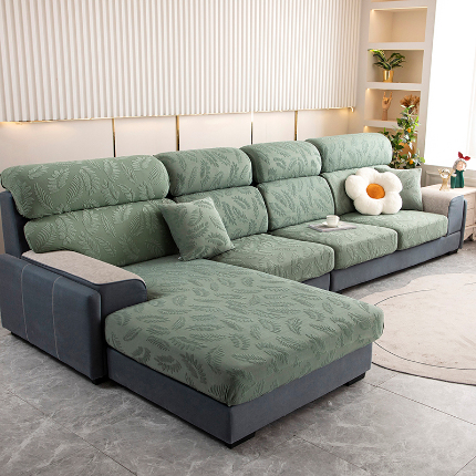 91家纺网 家纺一手货源 找家纺 （总）2026新款臻品羽毛提花沙发笠