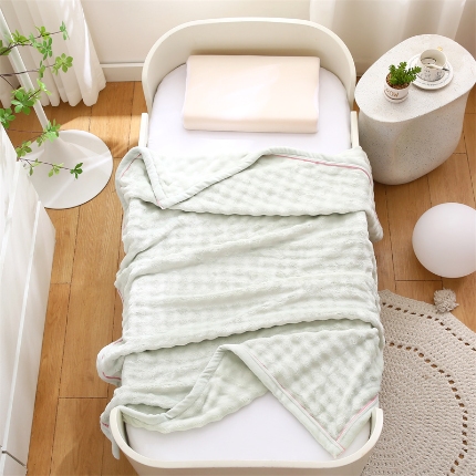 91家纺网 家纺一手货源 找家纺 （总）2024新款双层正反一样小泡泡牛奶绒毛毯多功能盖毯泡泡绒毯子法兰绒毯