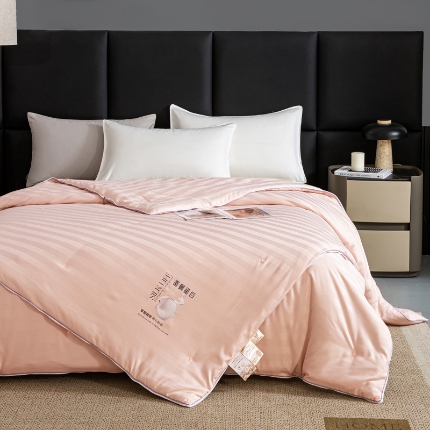 91家纺网 家纺一手货源 找家纺 （总）提花蚕蛹蛋白拉链口子母被冬被加厚冬被  蚕丝子母被 蚕丝被 冬被