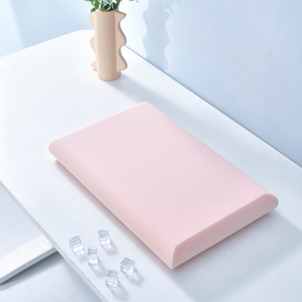 91家纺网 家纺一手货源 找家纺 （总）2024新款某朵同款蓝白双拼零压柔糯慢回弹记忆枕