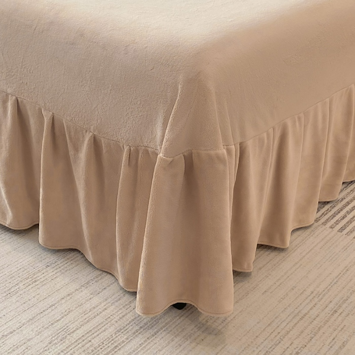 91家纺网 家纺一手货源 找家纺 （总）2025秋冬230g9斤全消光牛奶绒双拼绣花四件套绒宽边被套高端轻奢山茶花系列