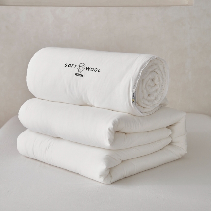 91家纺网 家纺一手货源 找家纺 （总）新款雅棉陶瓷磨毛羊毛被秋冬羊绒蛋白被芯二合一拉链子母被双胎被子