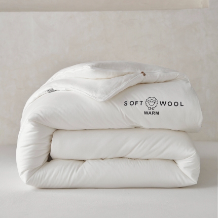 91家纺网 家纺一手货源 找家纺 （总）新款雅棉陶瓷磨毛羊毛被秋冬羊绒蛋白被芯二合一拉链子母被双胎被子