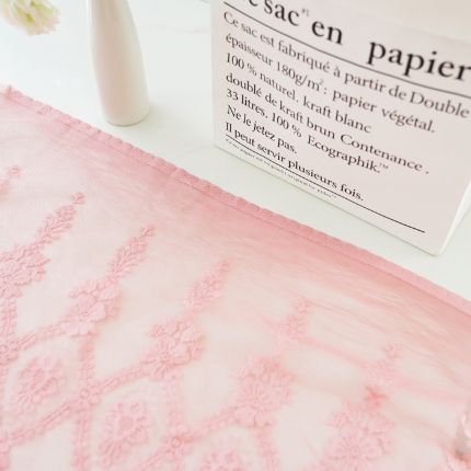 91家纺网 家纺一手货源 找家纺 天河花边 新款白色蕾丝刺绣花边 法式浪漫厂家直销 详询商家