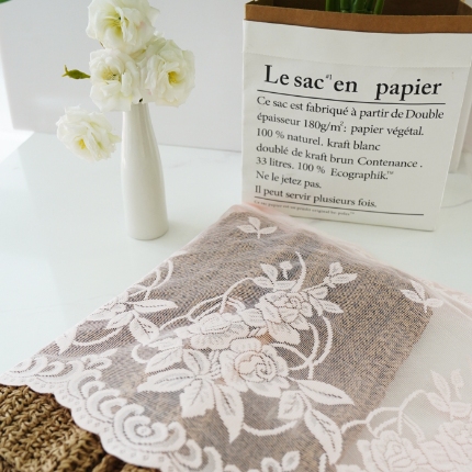 91家纺网 家纺一手货源 找家纺 天河花边 新款白色蕾丝刺绣花边 经典款 厂家直销 详询商家