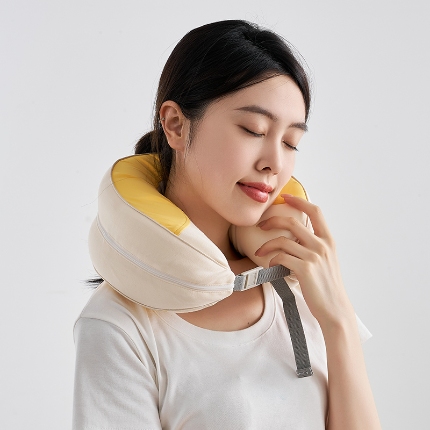 91家纺网 家纺一手货源 找家纺 （总）乐可 2024新款多功能旅行护颈枕U型枕车载枕 记忆棉枕芯枕头