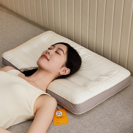 91家纺网 家纺一手货源 找家纺 （总）乐可 2024新款李官奇大豆舒颈枕 枕头枕芯