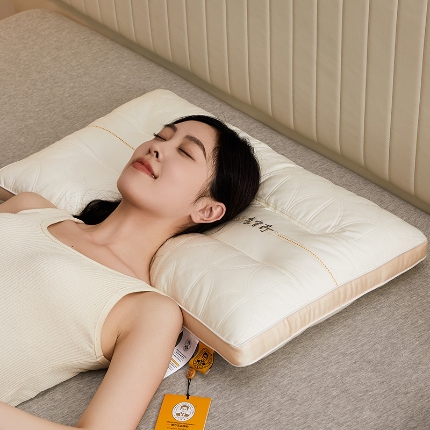 91家纺网 家纺一手货源 找家纺 （总）乐可 2024新款李官奇大豆舒颈枕 枕头枕芯