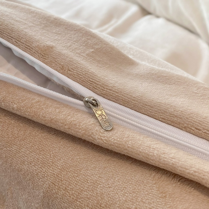 91家纺网 家纺一手货源 找家纺 （总）漫布云2025秋冬230g9斤全消光牛奶绒双拼绣花四件套绒宽边被套高端轻奢山茶花系列